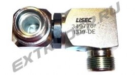 Угловое поворотное соединение Lisec 195937, 349776, 1/2" - 3/8"