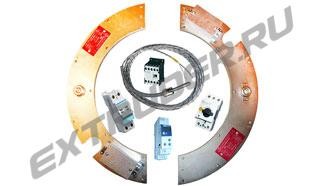 Обогрев тарелки 200 л А-компонента Reinhardt Technik