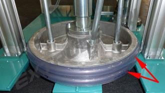 Уплотнения бочки А-компонента TSI 0005-0008-0022. Круглого сечения бесконечные (замкнутые - в форме кольца)