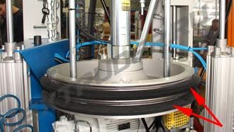 Уплотнения бочки А-компонента Reinhardt Technik 00530004. Т-образные, бесконечные (замкнутые - в форме кольца)