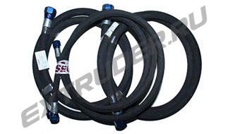 High pressure hoses Lisec NW6 00029221, 00028822, 00028823; NW10 00030947; NW16 00023313