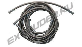 Teflonized (PTFE) high pressure braided hoses HDT